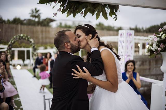 Puoi baciare la sposa!