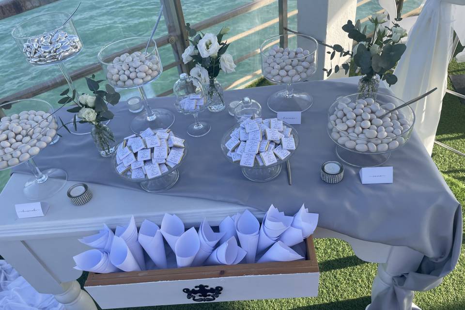 Confettata sul mare