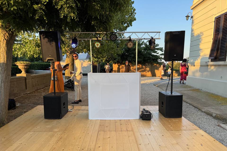 Impianto dj set