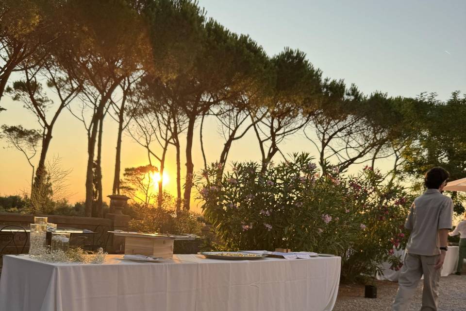 Aperitivo vista mare