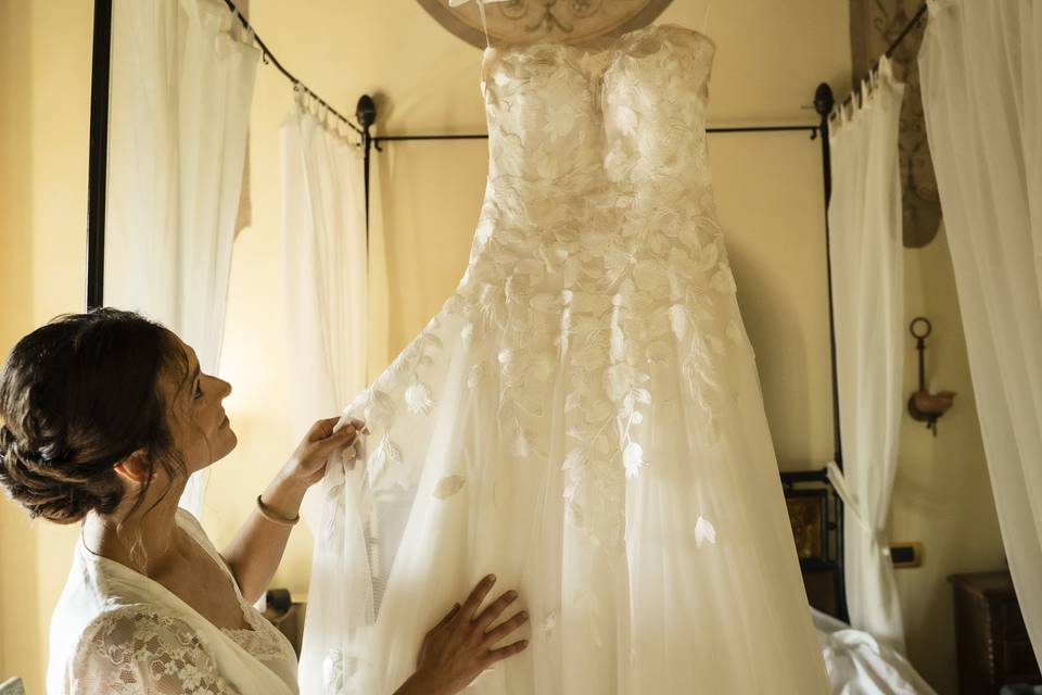 L'abito da sposa