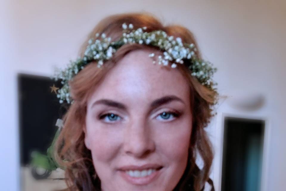 Trucco e capelli per Daniela
