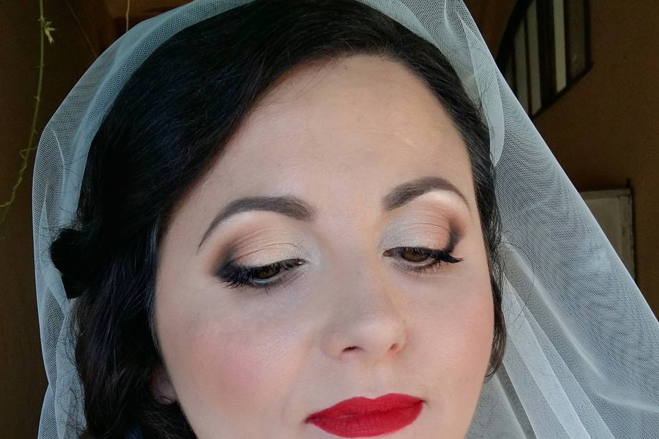 Trucco e acconciatura per Barb