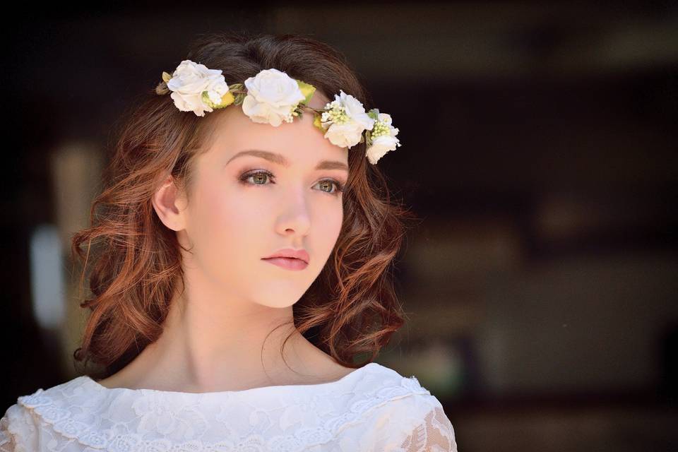 Shooting sposa retrò