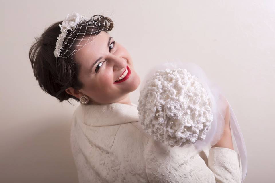 Shooting sposa retrò