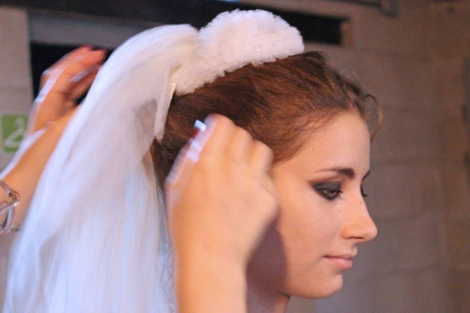 Sfilata moda sposa retrò