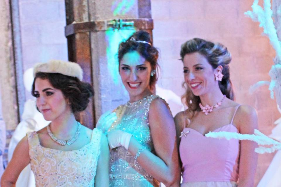 Sfilata moda sposa retrò