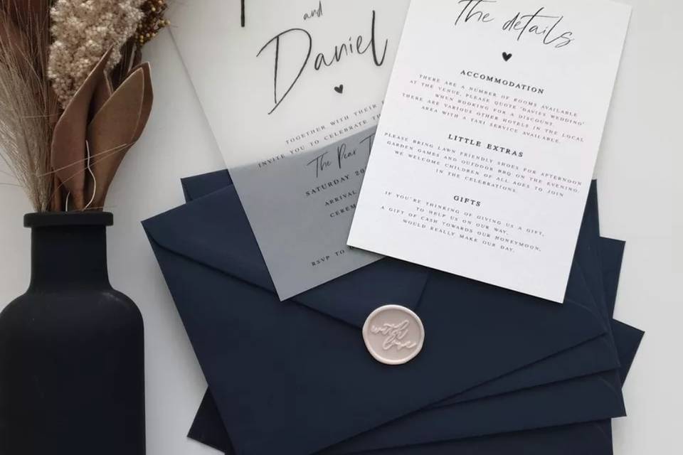 Wedding invitation