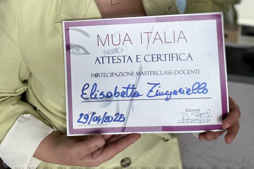 Certificato docente