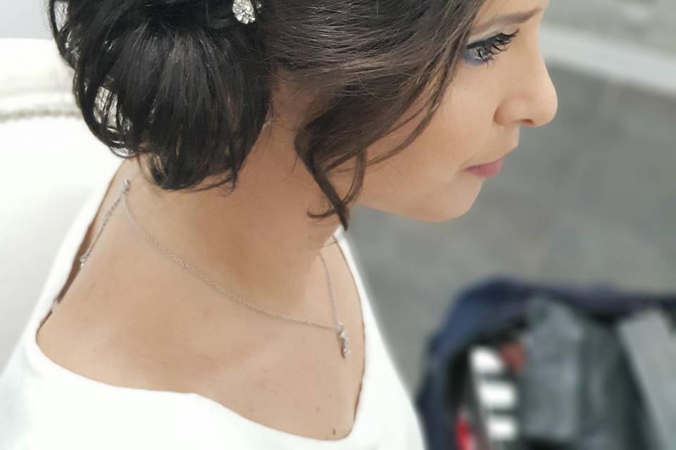 Trucco ed acconciatura sposa