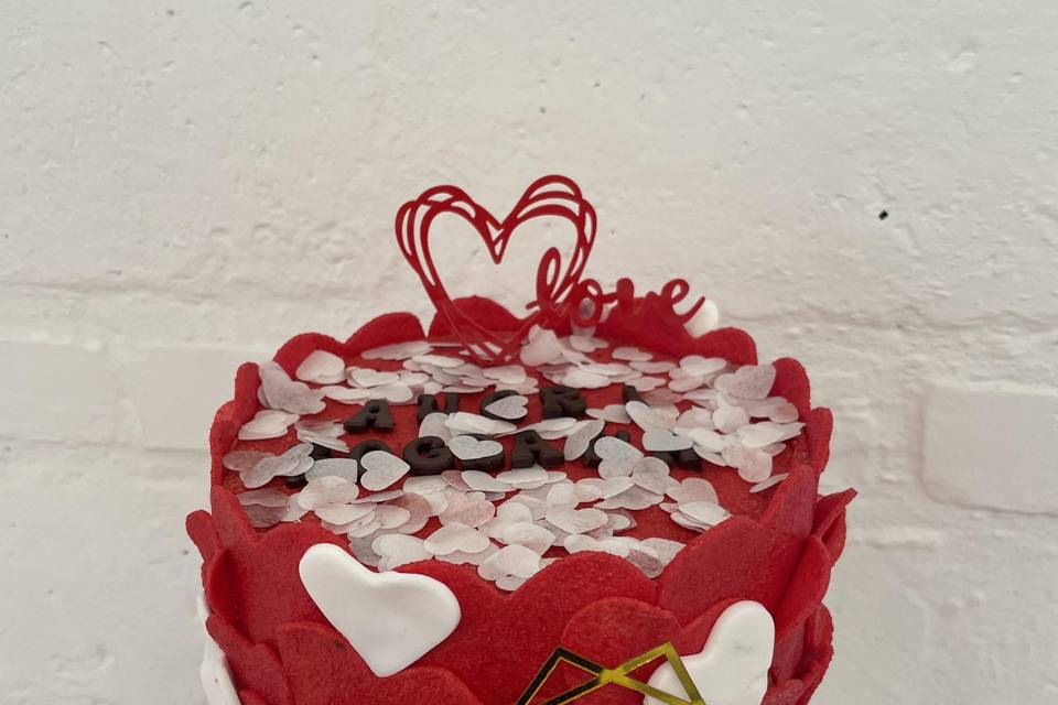 Torta a mille cuori