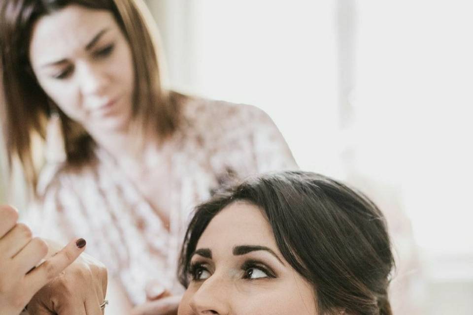 Bride make up