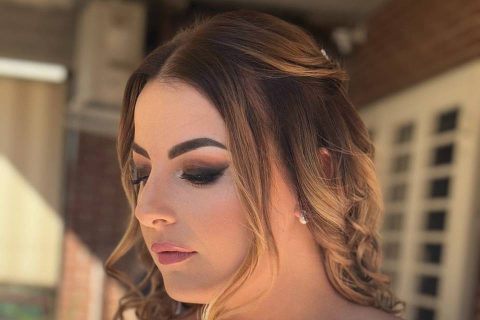 Smokey eyes sposa
