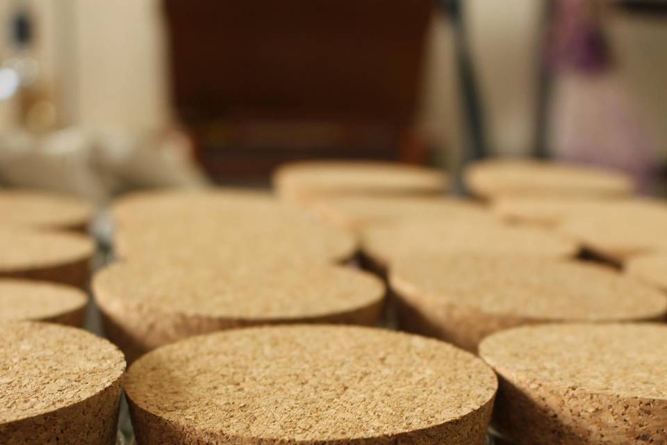 Candele rustiche