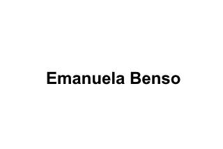 Emanuela Benso