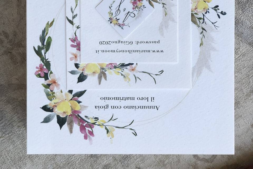 Weddding stationary