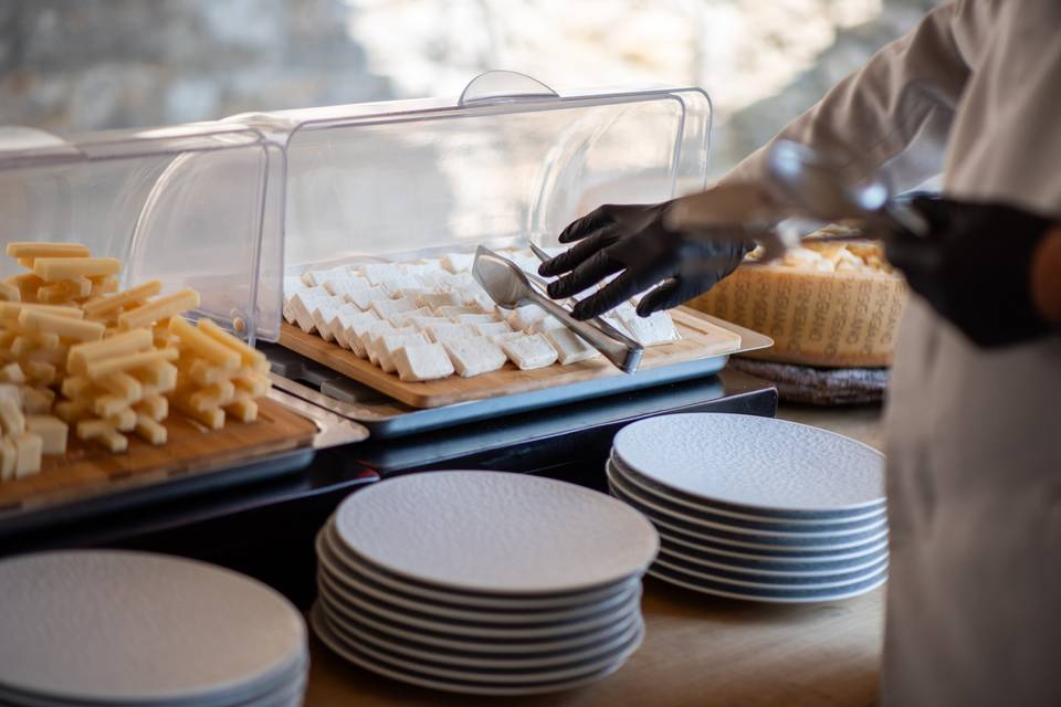 Buffet antipasti