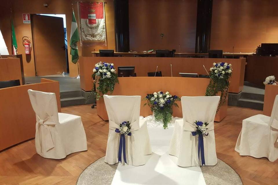 Civile blu e bianco
