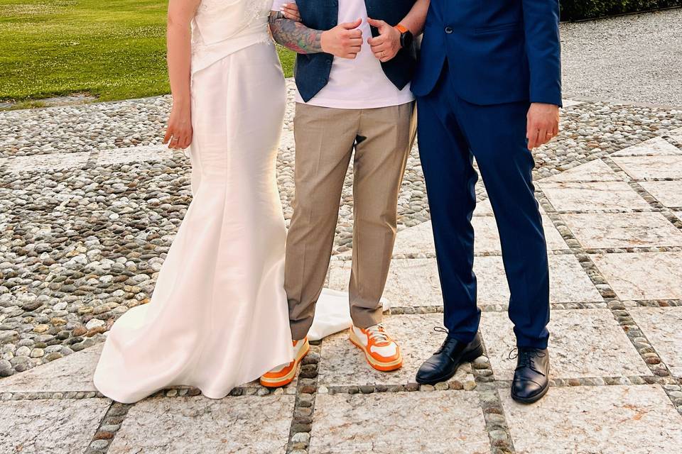 Ilaria e Alessio sposi