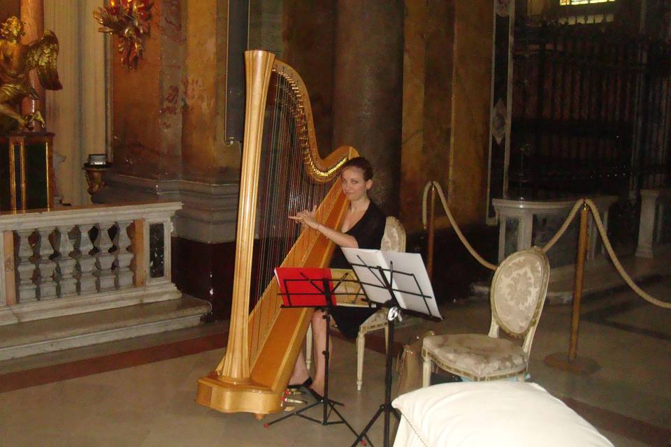 Ss. Pietro e paolo - arpista