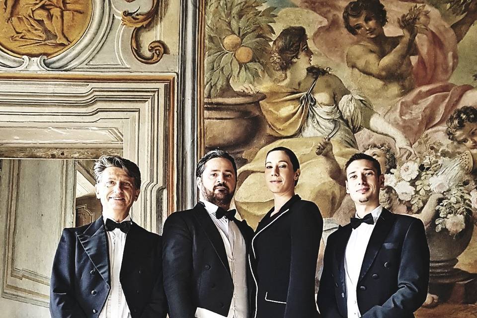 Quartetto BVLGARI Villa Parisi