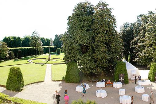 Panoramica dal balcone