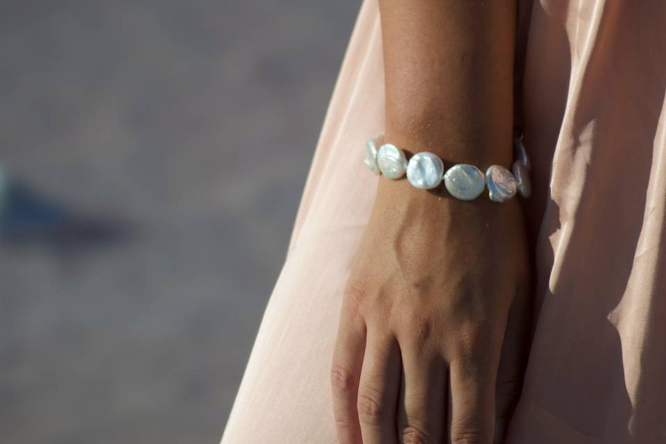 Bracciali con perle barocche