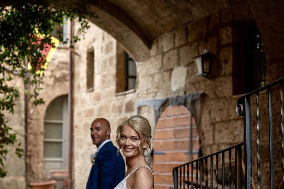Sposi a Civita di Bagnoregio