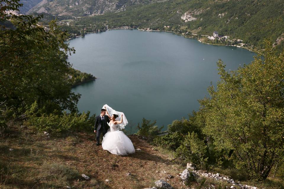 Cuore del lago di Scanno