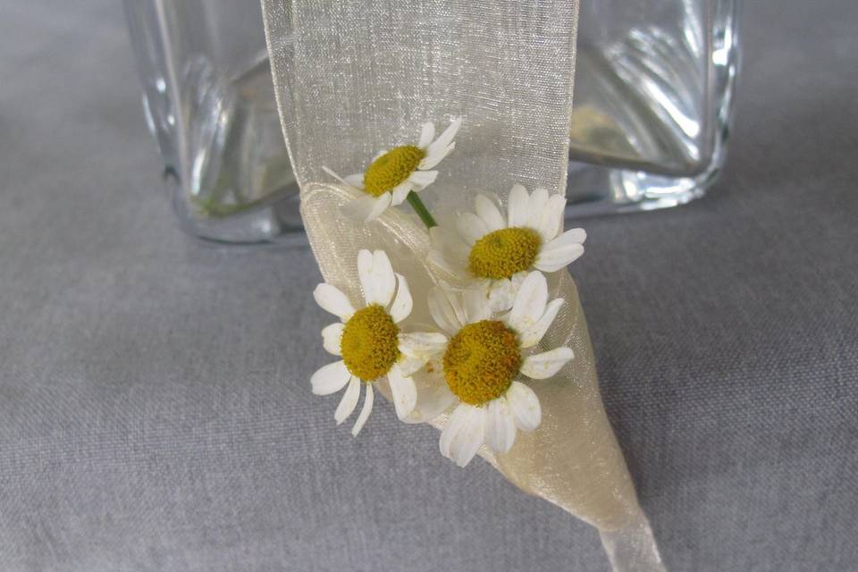 Particolare chiusura bouquet