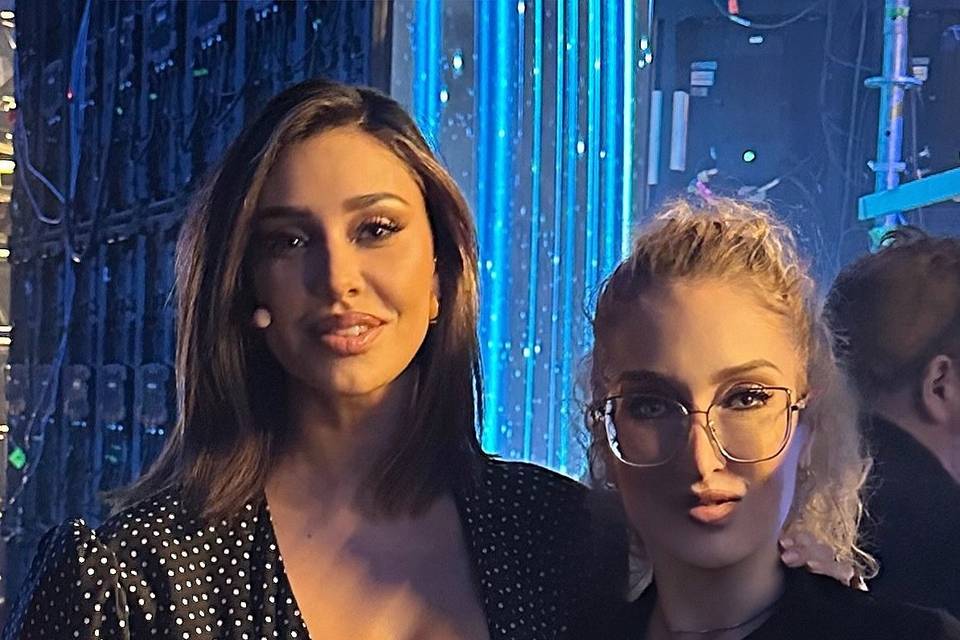 Backstage Belen Rodriguez