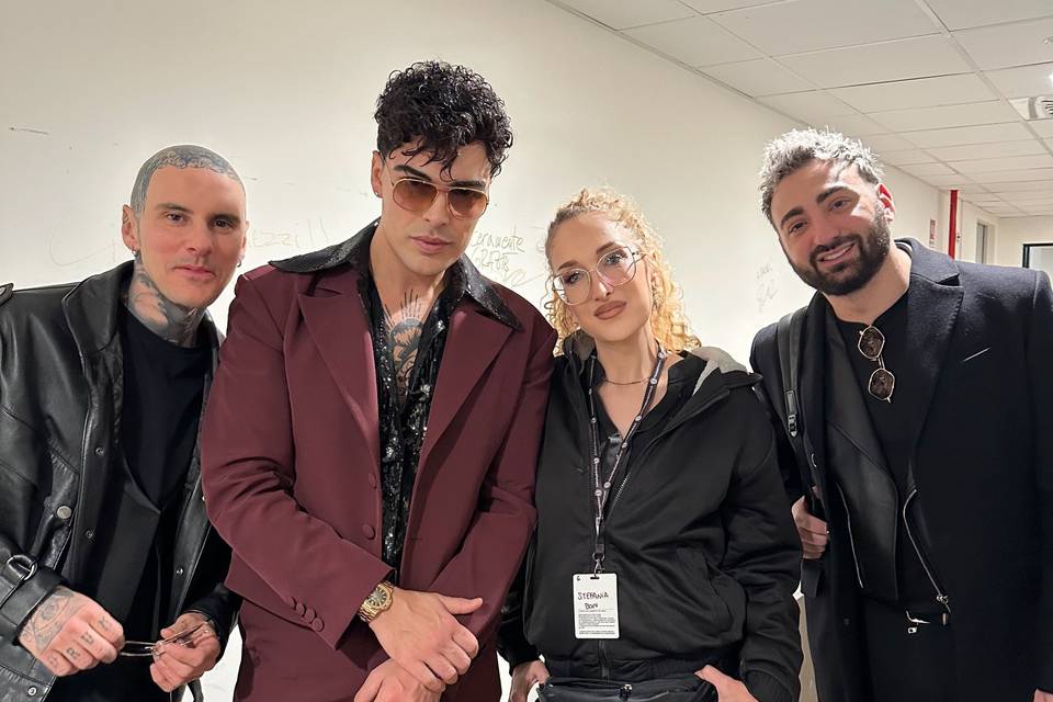 Backstage The Kolors