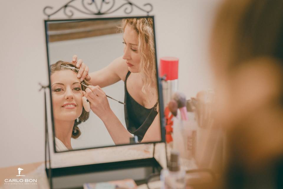 Preparazione sposa