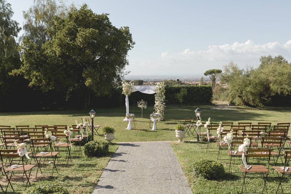 Rito in giardino
