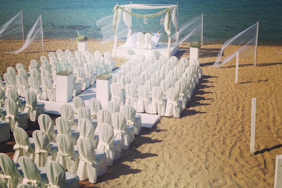 Beach wedding