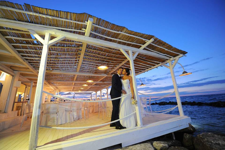 Luxury beach wedding