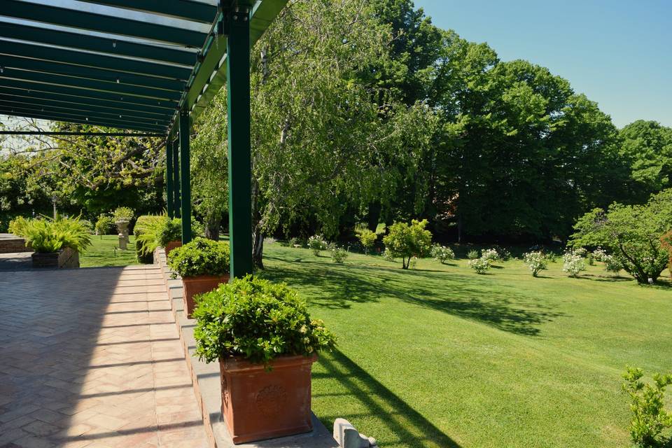 Terrazza e giardino