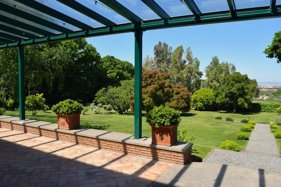 Terrazza e giardino