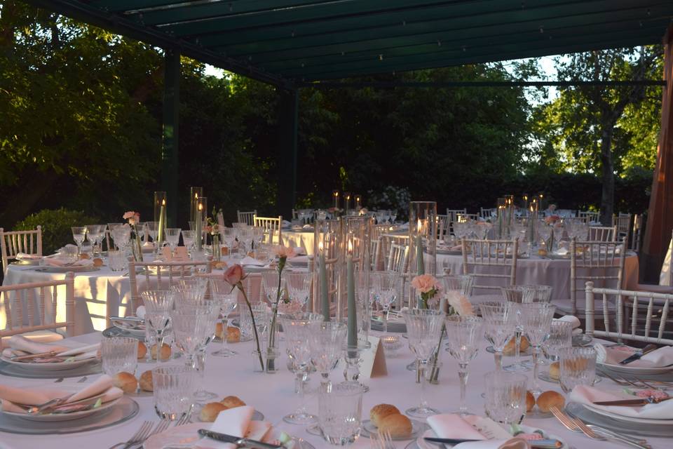 Cena in terrazza