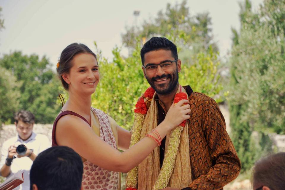 Indian wedding in Puglia