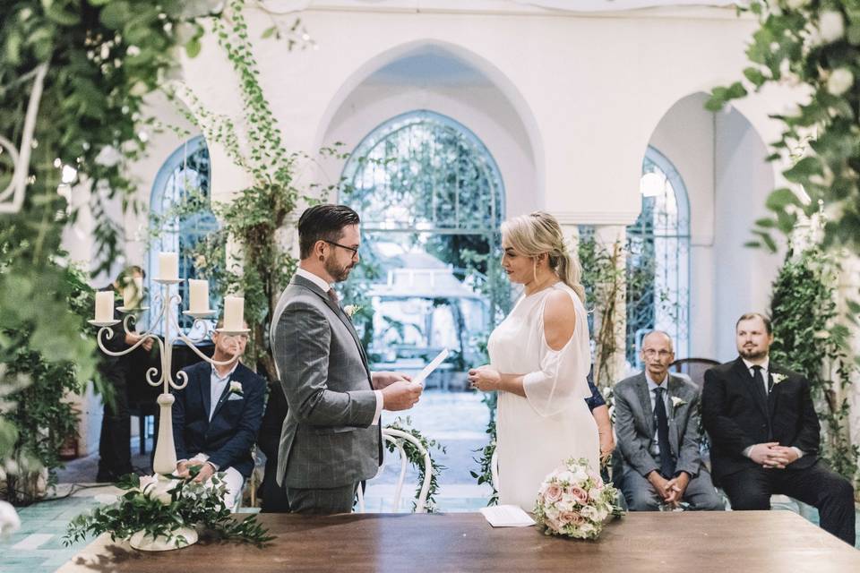 Civil wedding in Sicilia