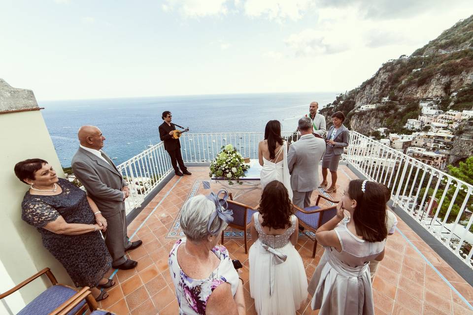 Terrazza sul mare Positano