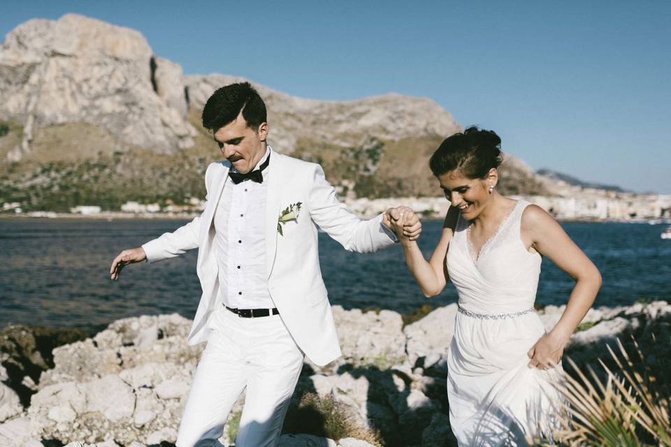 Beach wedding in Sicilia