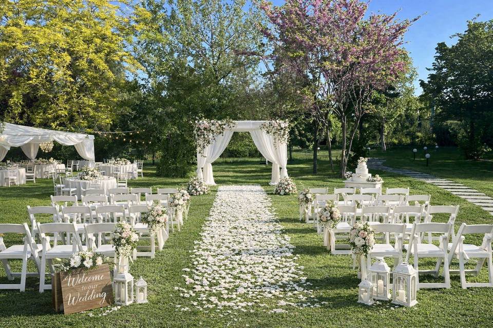 Cerimonia Civile in giardino