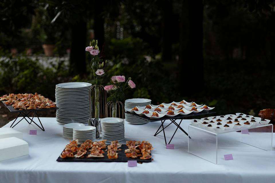 Buffet aperitivi
