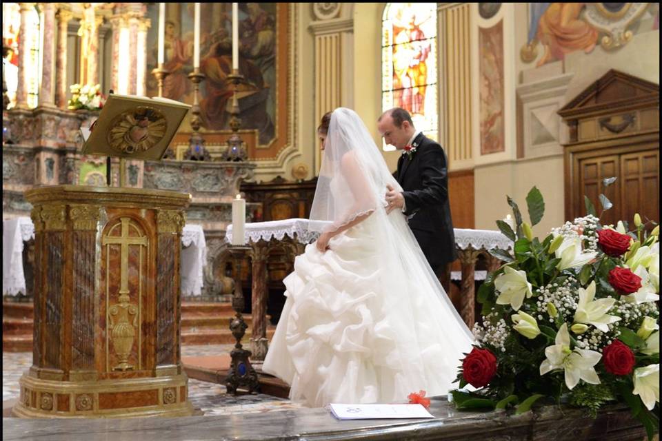 Sposi altare