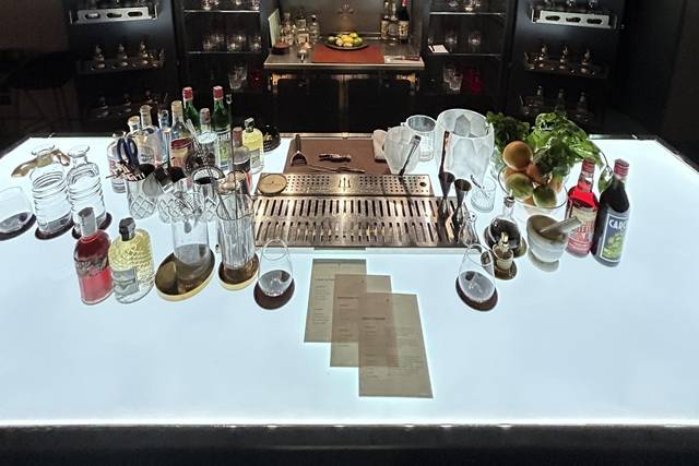 Allestimento bar Mi per evento