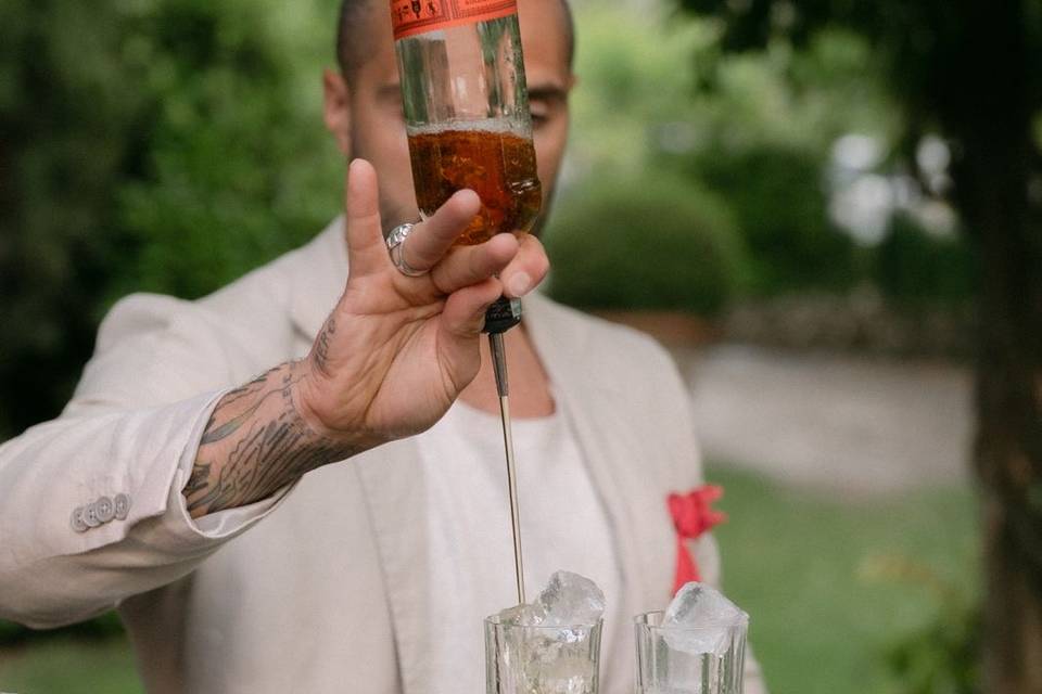 Pouring Whisky
