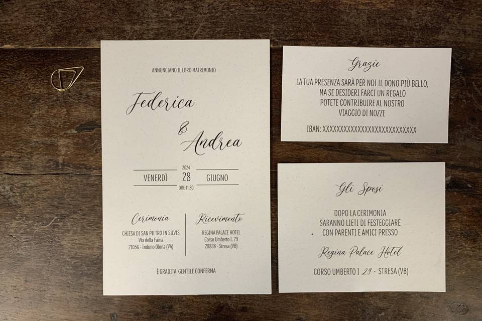 Grafica in carta riciclata