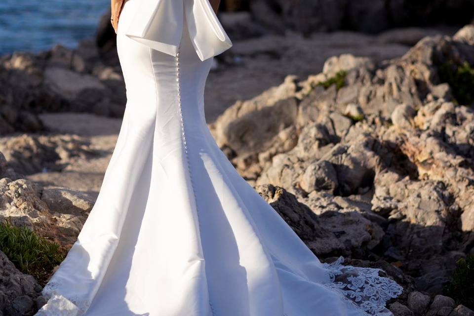 Abito da sposa mare